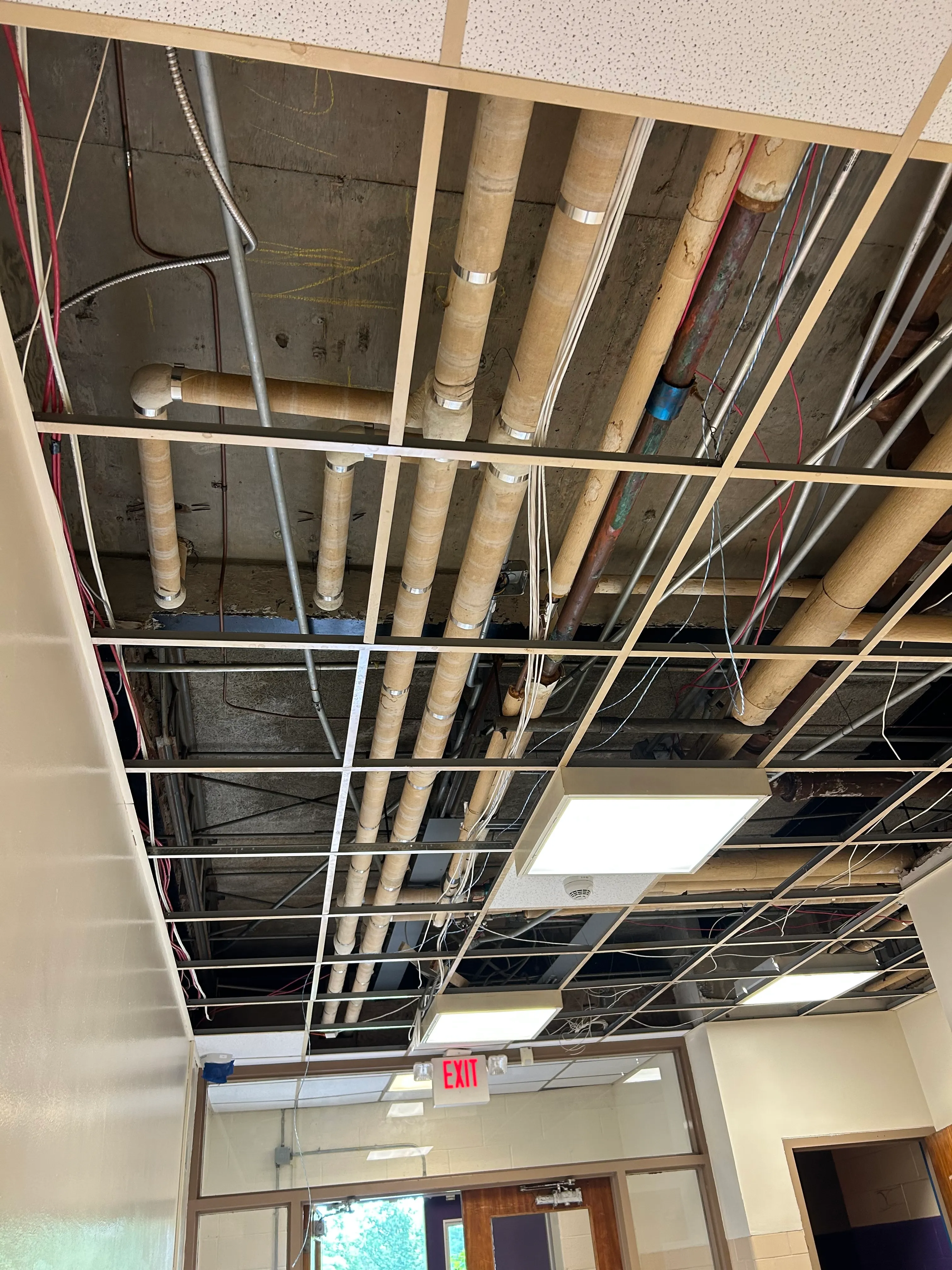 Pipe asbestos removal