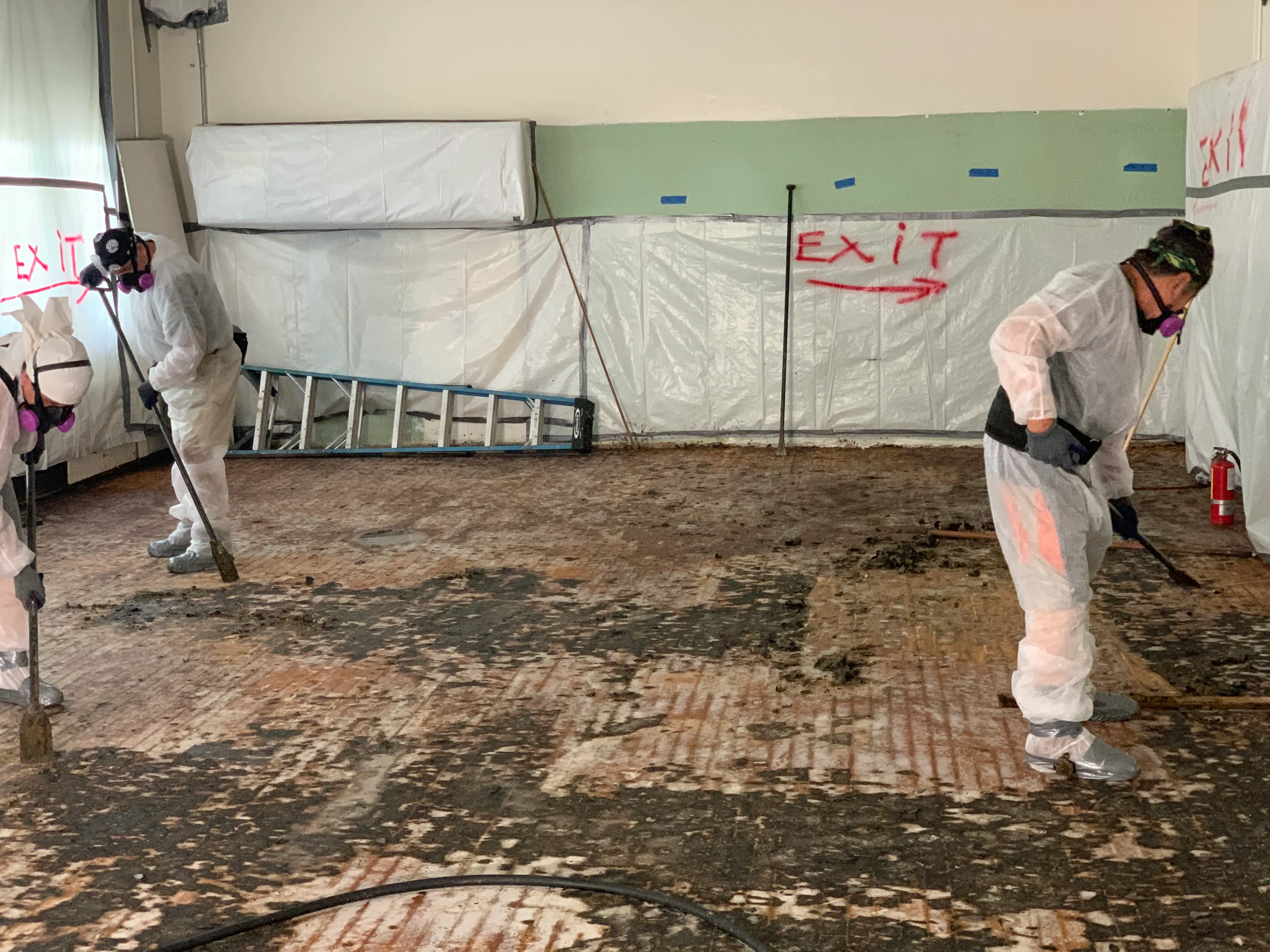 VAT & mastic removal